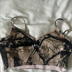 Darc Sport Camouflage Blossoms Bra Top